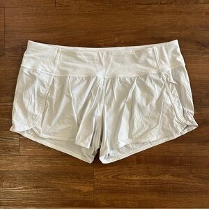 Speed Up Low-Rise Lined Short 2.5” - Off White